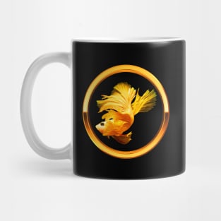 Endearing Gold Fish Mug